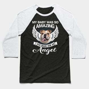 My Baby Was So French Bulldog Baseball T-Shirt